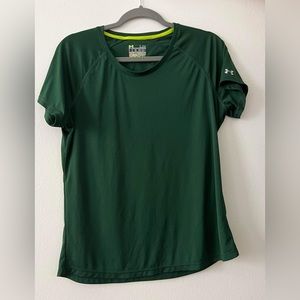 Under Armour green short sleeve t-shirt